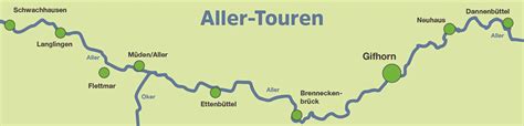 ale fluss|Aller Karte